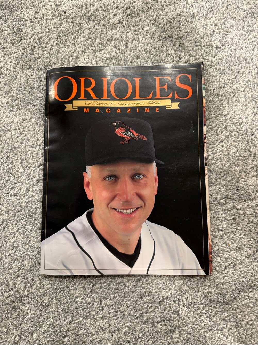 2001 Orioles - Cal Ripken Jr Commemorative Limited Edition Magazine - Excellent